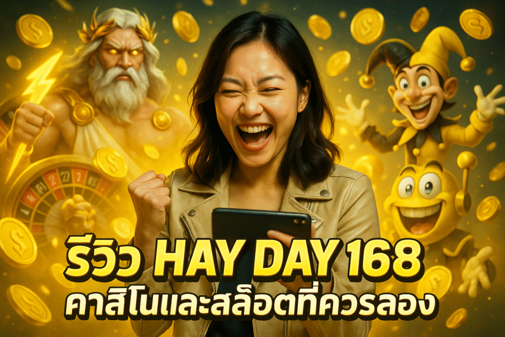 รีวิว HAY DAY 168 คาสิโนและสล็อตที่ควรลอง