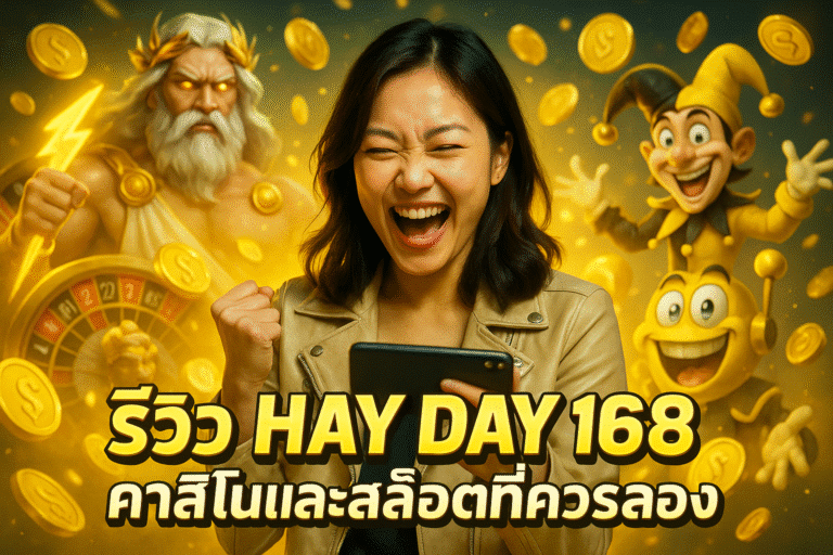 รีวิว HAY DAY 168 คาสิโนและสล็อตที่ควรลอง