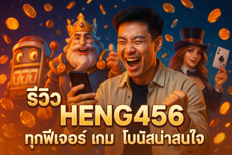 รีวิว HENG456 ทุกฟีเจอร์ เกม โบนัสน่าสนใจ