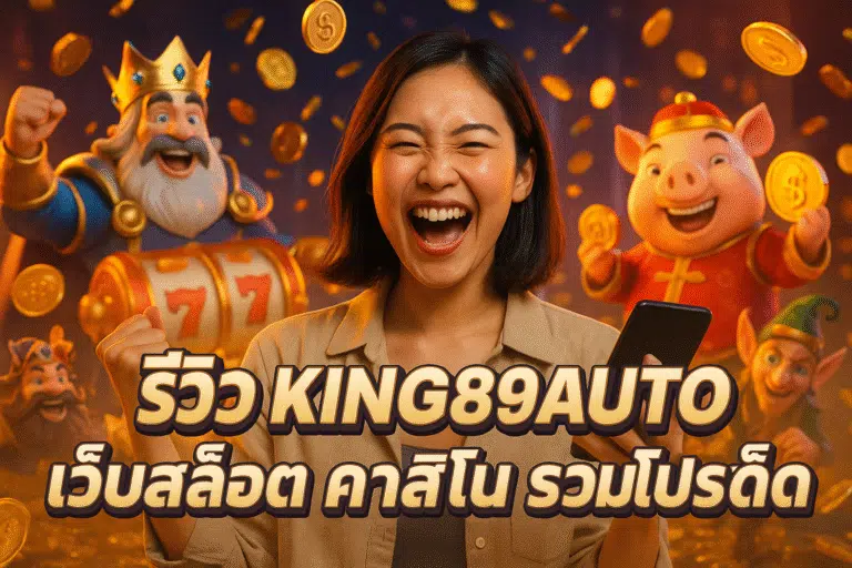 รีวิว KING89AUTO เว็บสล็อต คาสิโน รวมโปรเด็ด