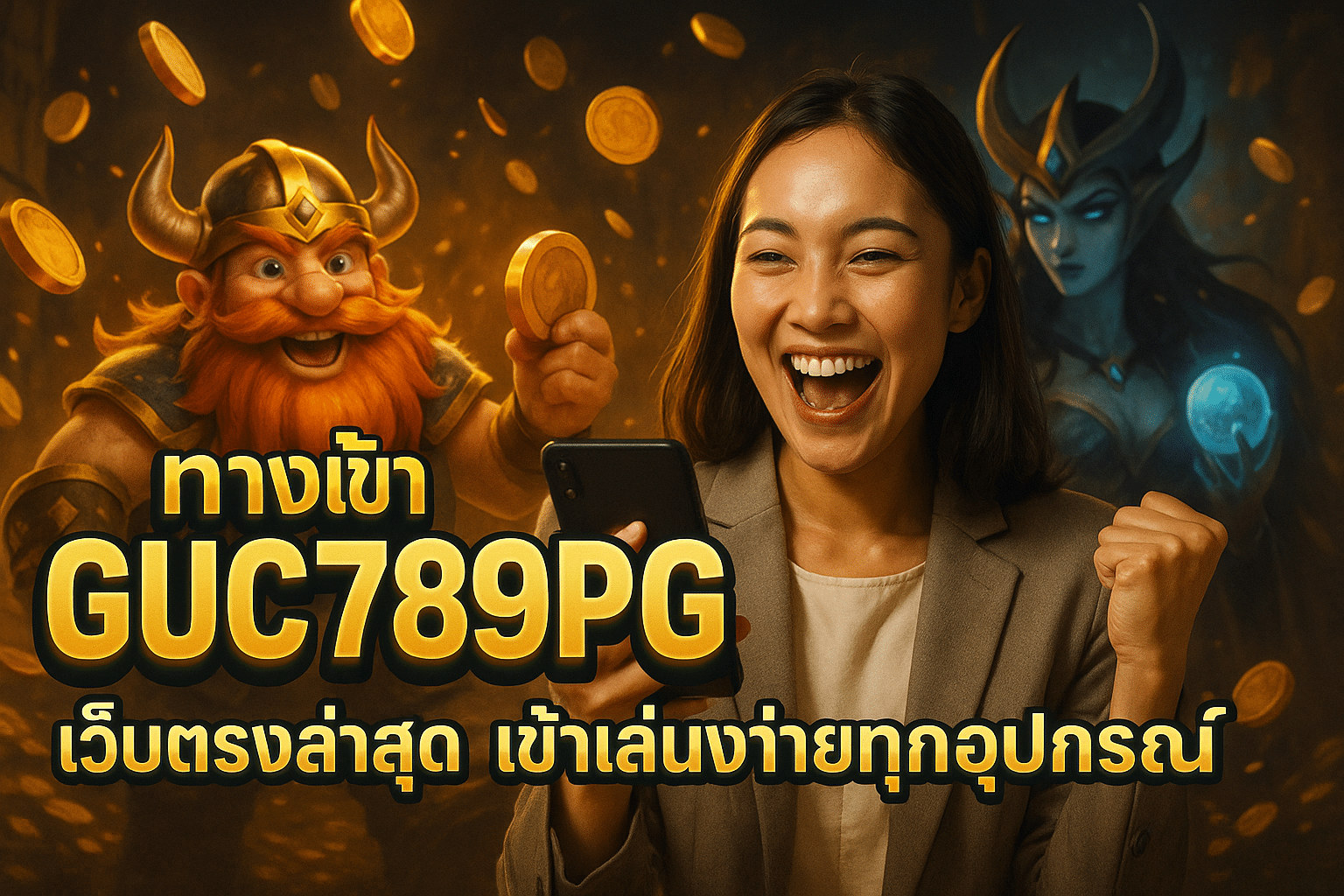 ทางเข้า GUC789PG เว็บตรงล่าสุด เข้าเล่นง่ายทุกอุปกรณ์