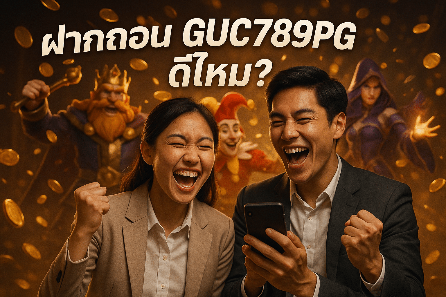 ฝากถอน GUC789PG ดีไหม? ทดสอบความเร็วและความเสถียร