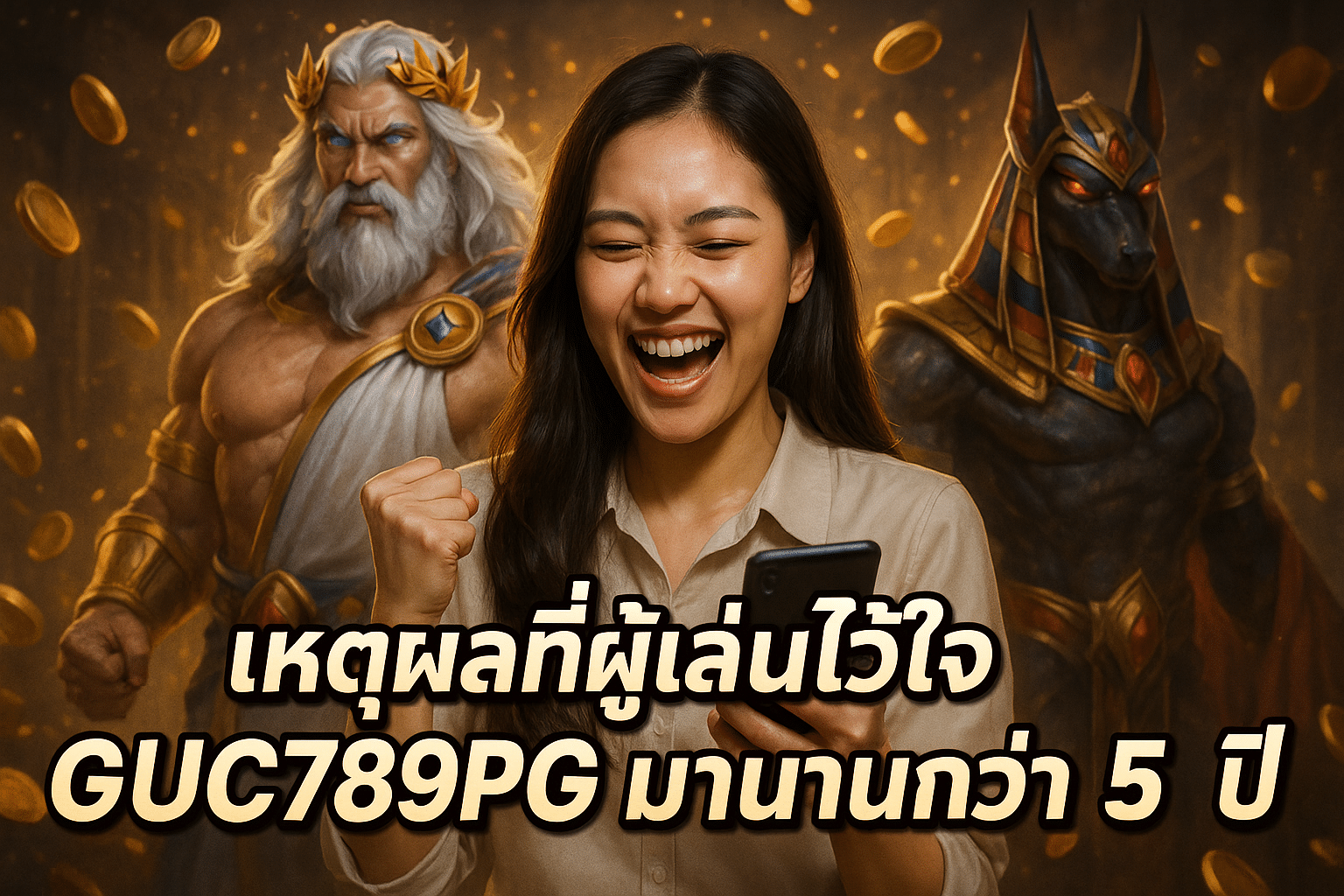 เหตุผลที่ผู้เล่นไว้ใจ GUC789PG มานานกว่า 5 ปี